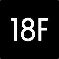 18F logo